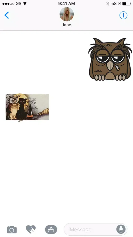 Owls Sticker Pack! Ekran Görüntüleri