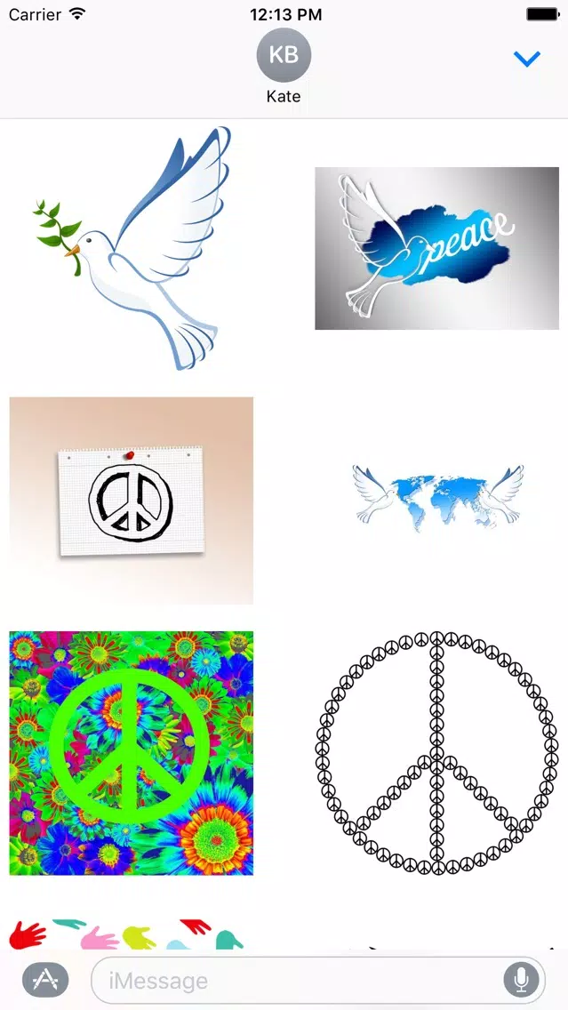 Peace Sticker Pack应用截图