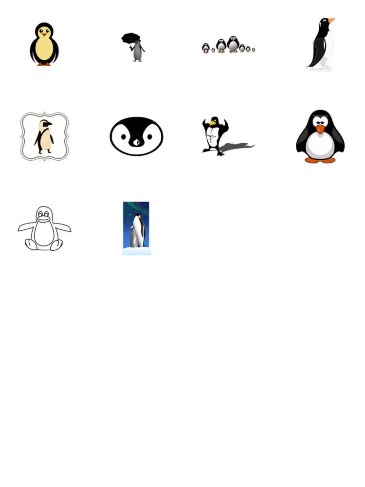 Penguin Sticker Pack iPad  Ekran Görüntüleri