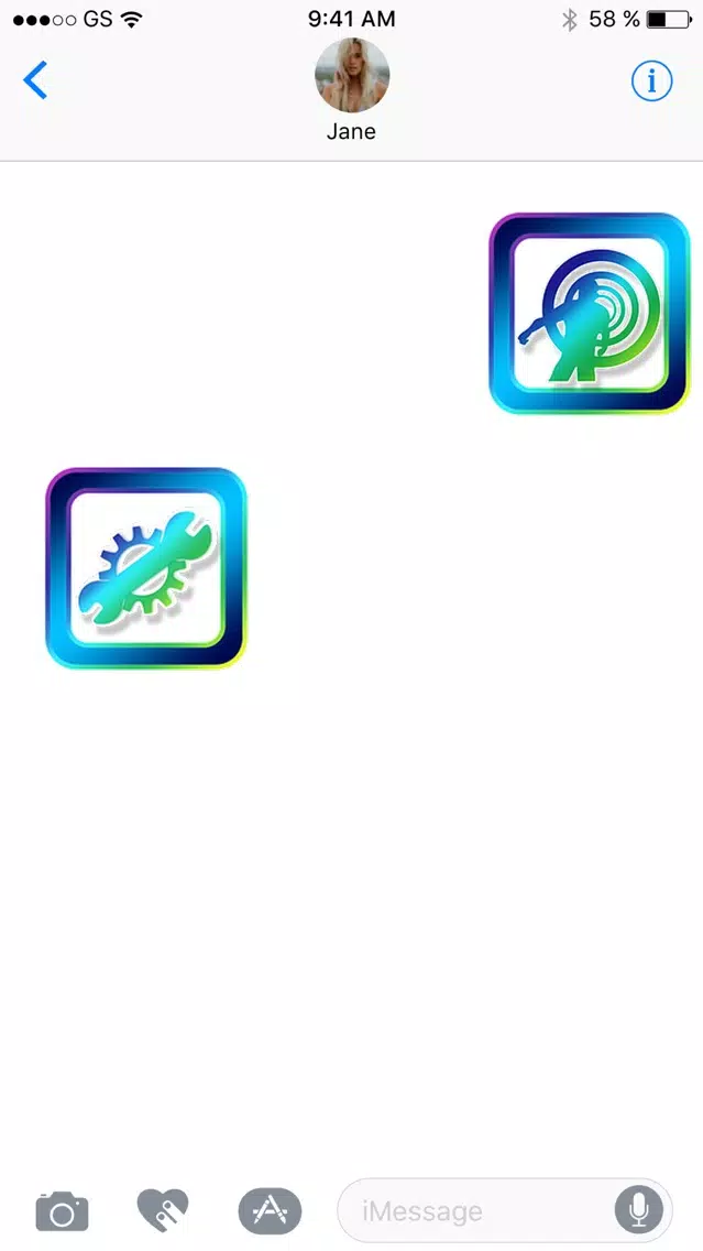 Capturas de tela do Pretty Icons Sticker Pack!