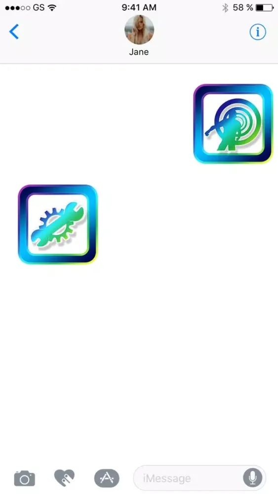 Pretty Icons Sticker Pack! スクリーンショット