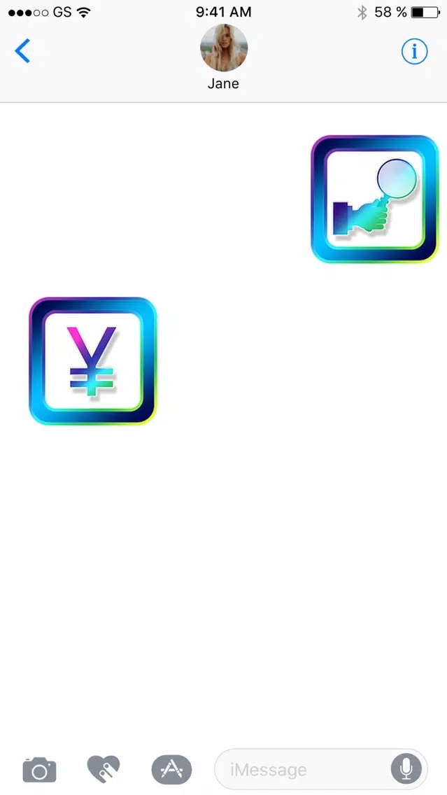 Capturas de tela do Pretty Icons Sticker Pack!