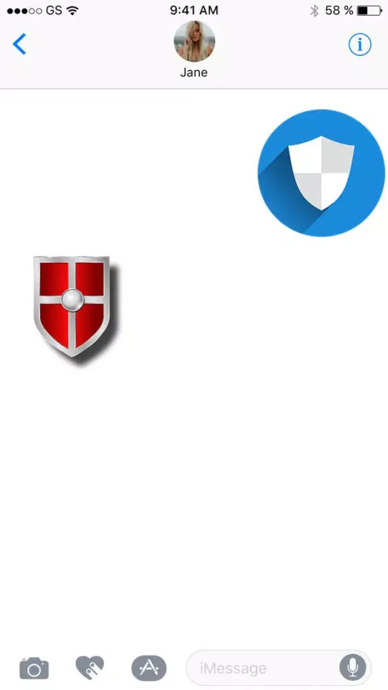 Скриншоты Shields Three Sticker Pack