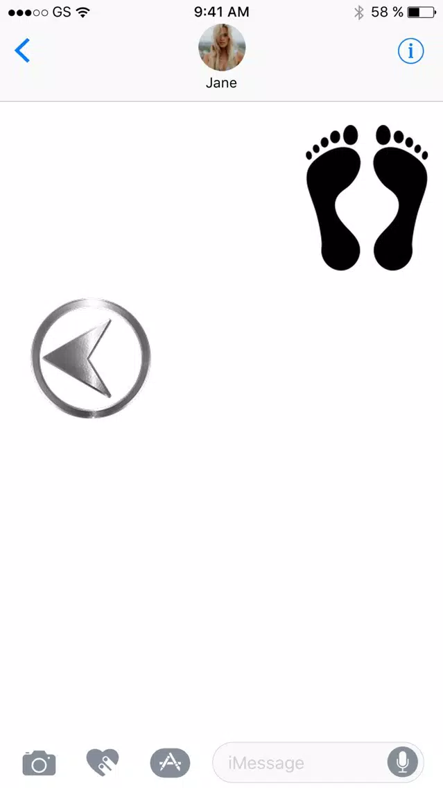 Captures d'écran de Silver Icons Sticker Pack