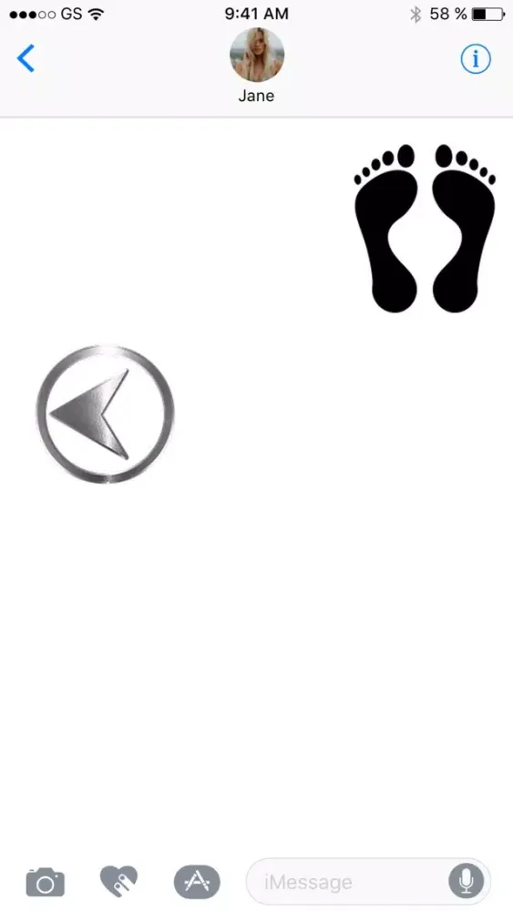 Silver Icons Sticker Pack سکرین شاٹس