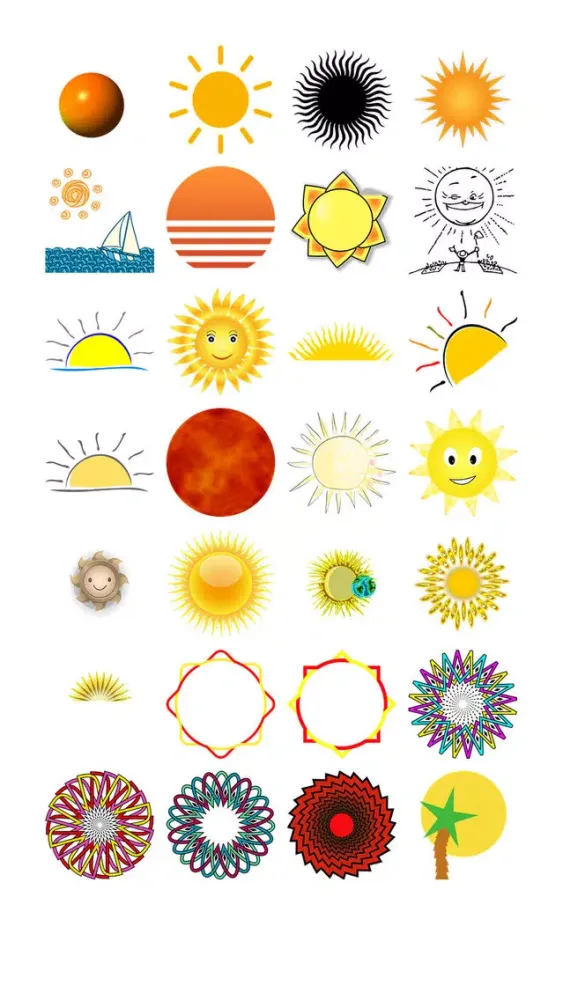 Sun Sticker Pack স্ক্রিনশট