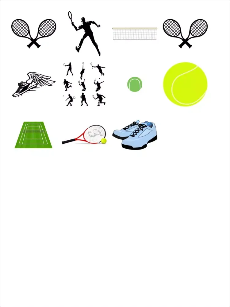 Tennis Sticker Pack iPad  Screenshots