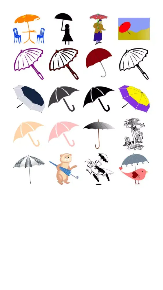 Umbrellas Two Sticker Pack Screenshots