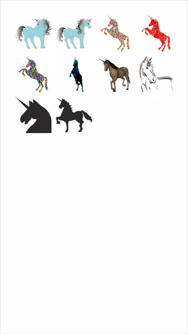 Capturas de pantalla de Unicorn Two Sticker Pack