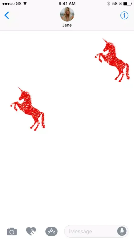 Unicorn Two Sticker Pack Screenshots