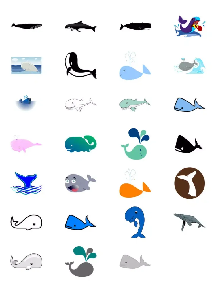 Capturas de pantalla de Whales Sticker Pack iPad 