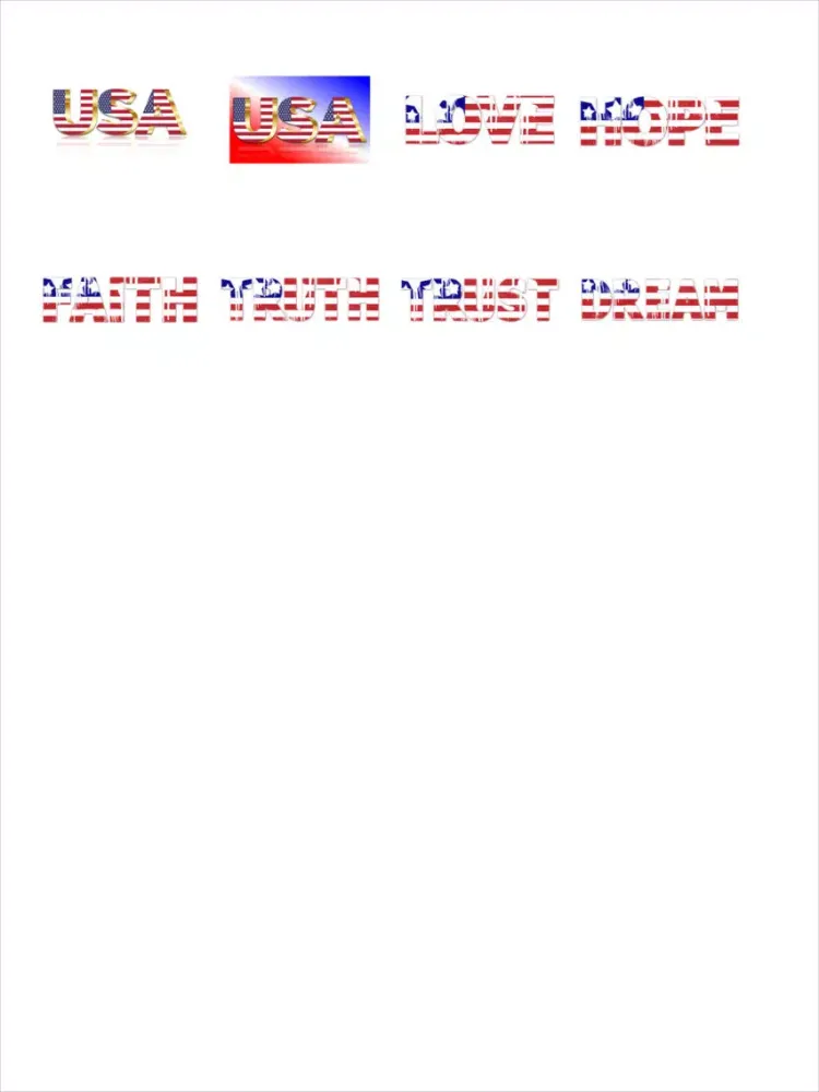 Word Flag Sticker Pack iPad  Screenshots