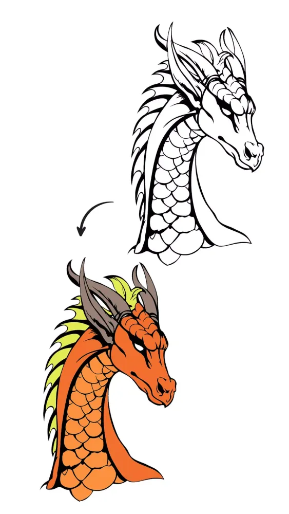 Captures d'écran de How to Draw A Dragon