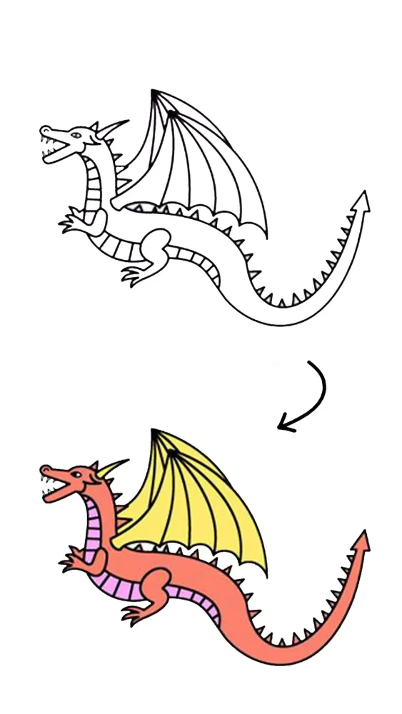 Captures d'écran de How to Draw A Dragon