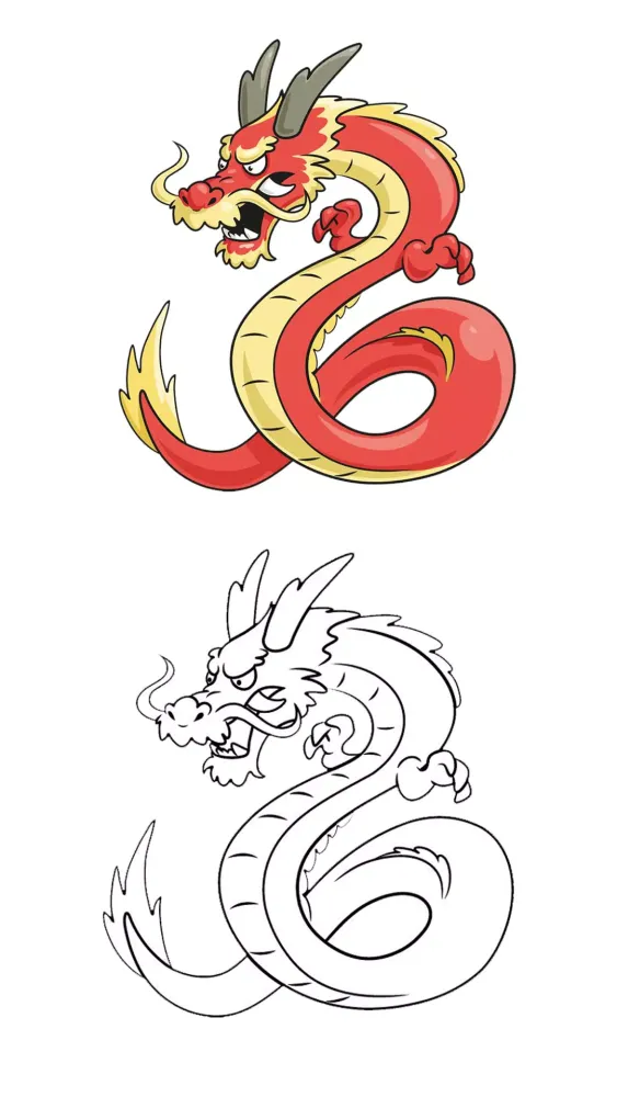 Captures d'écran de How to Draw A Dragon