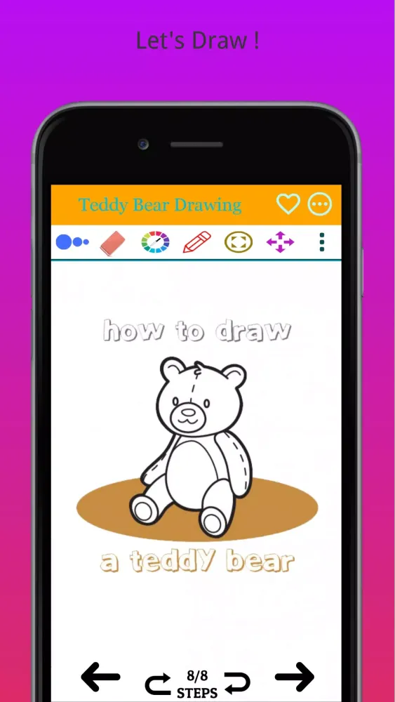 How to Draw Cute Teddy Bear应用截图