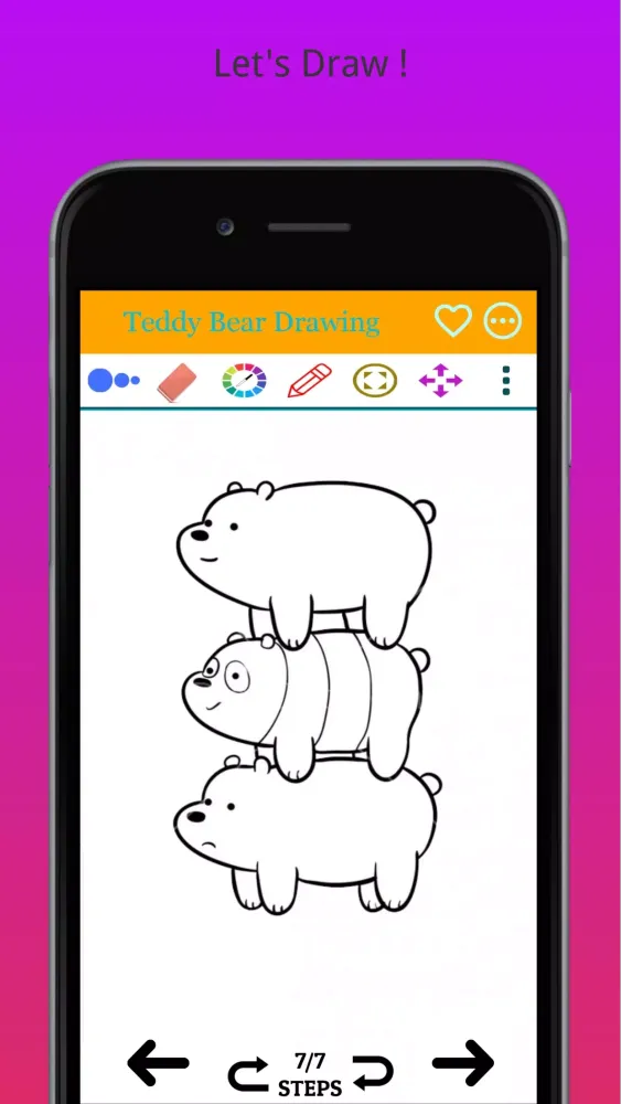 How to Draw Cute Teddy Bear应用截图