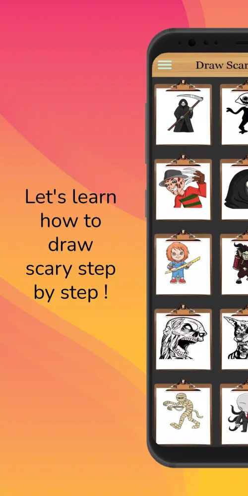 How to Draw Scary Monsters Screenshots