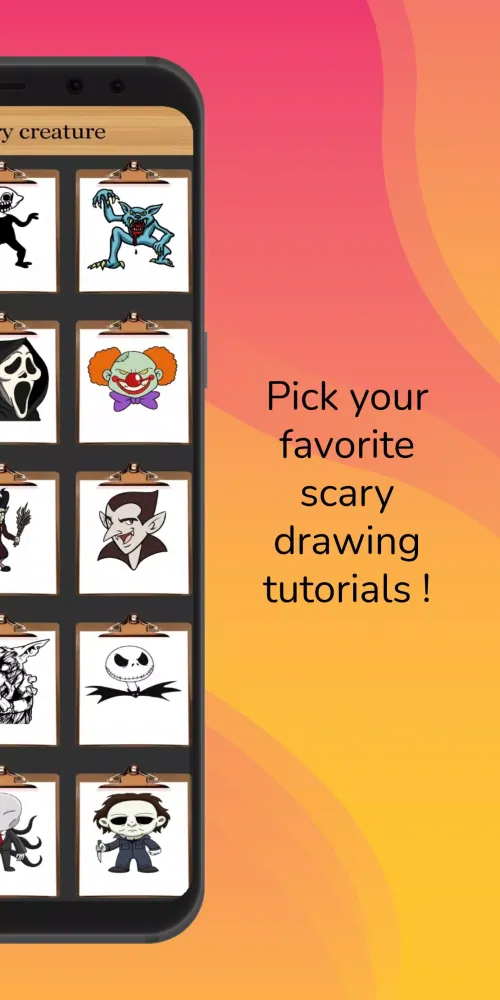 How to Draw Scary Monsters Screenshots