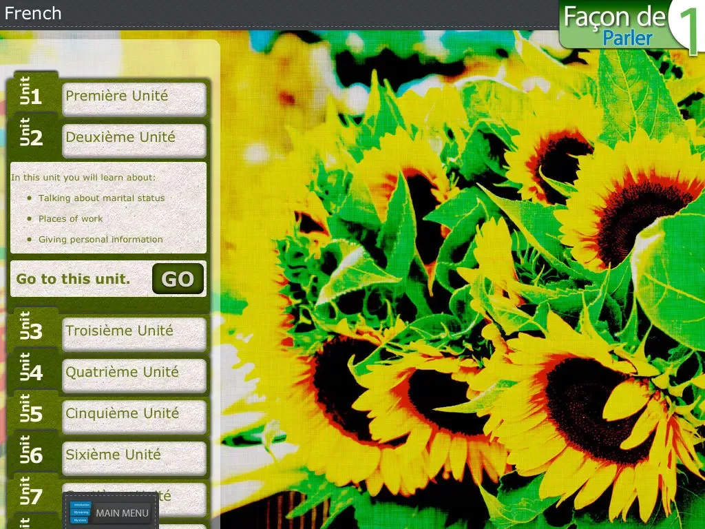 Tangkapan skrin Learn French Lab: Façon 1 iPad 