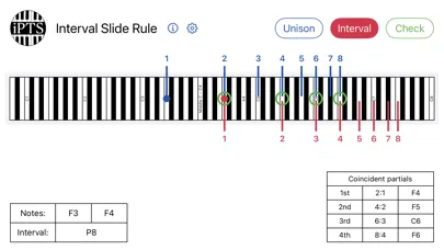 Скриншоты Piano Tuner's Slide Rule