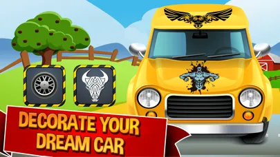 Kids Car Wash Shop & Design-free Cars & Trucks Top washing cleaning games for girls Ekran Görüntüleri
