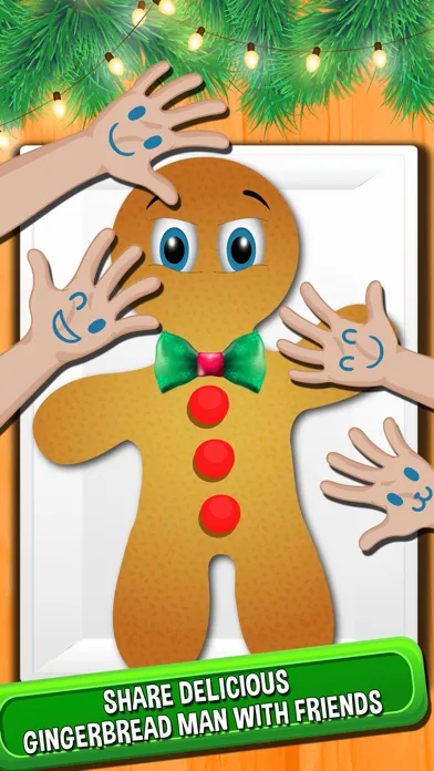 Gingerbread Man-Little Girls & Kids Chef Game应用截图