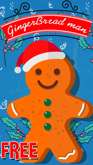 Gingerbread Man-Little Girls & Kids Chef Game应用截图