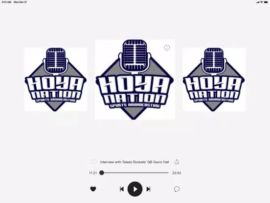 Hoya Nation Sports iPad  স্ক্রিনশট