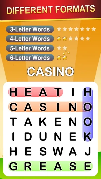 Word Search World Hollywood Screenshots