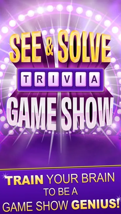 Capturas de tela do See & Solve Trivia Game Show