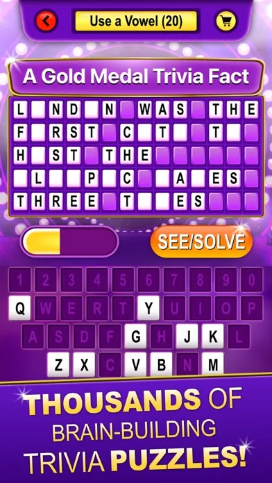 Capturas de tela do See & Solve Trivia Game Show