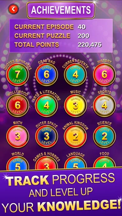 Capturas de tela do See & Solve Trivia Game Show