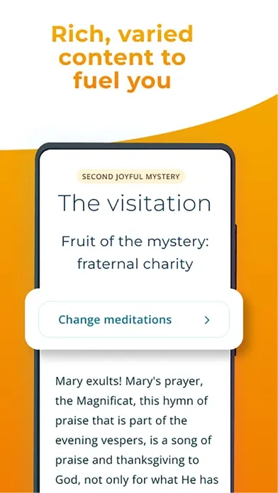 Ảnh chụp màn hình của Rosario - Pray the Rosary