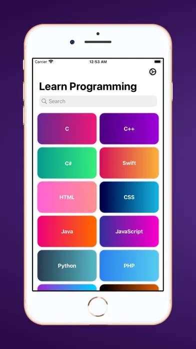 Code: Learn Coding/Programming Screenshots