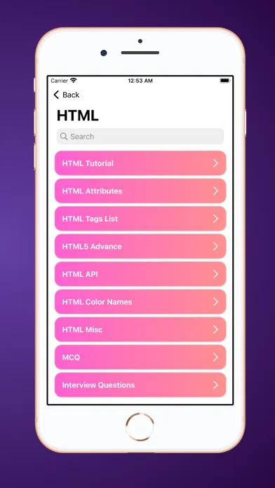 Code: Learn Coding/Programming Screenshots