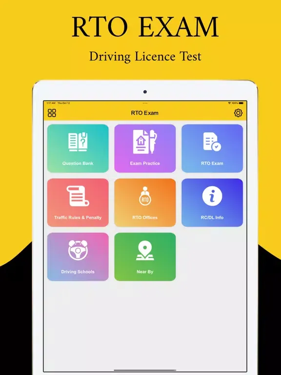RTO Exam -Driving Licence Test iPad 應用截圖