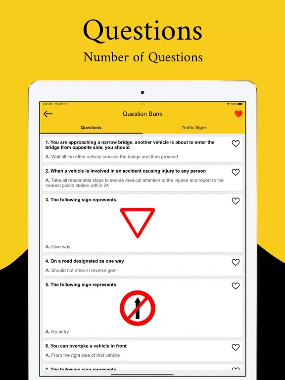 RTO Exam -Driving Licence Test iPad 應用截圖