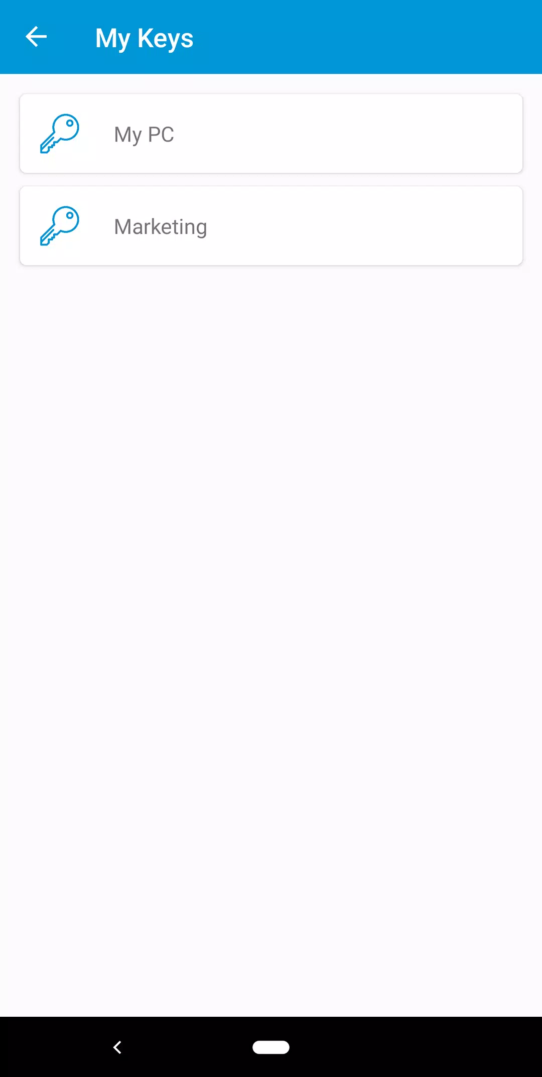 HP Sure Admin скриншоты приложения2