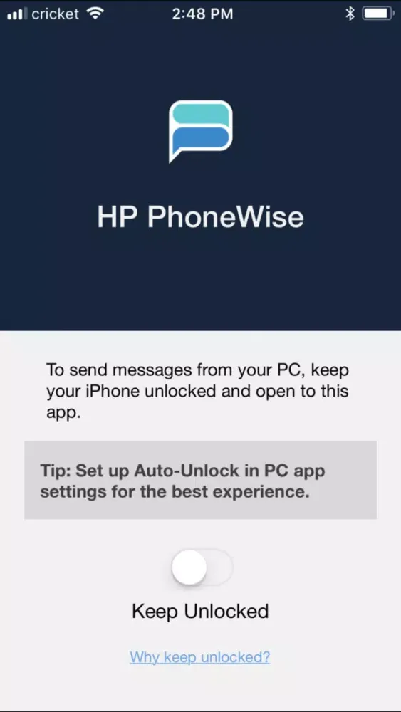 HP PhoneWise应用截图