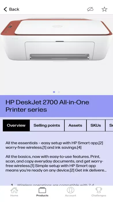 Screenshot di HP Companion