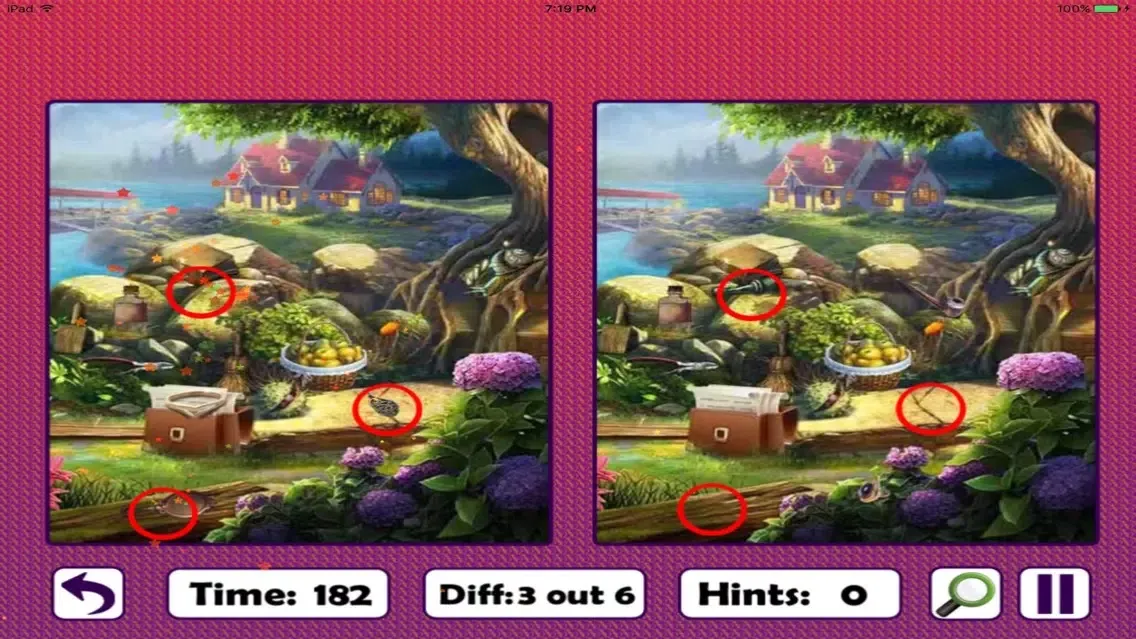 Capturas de tela do Free Hidden Objects: Mix Find The Difference