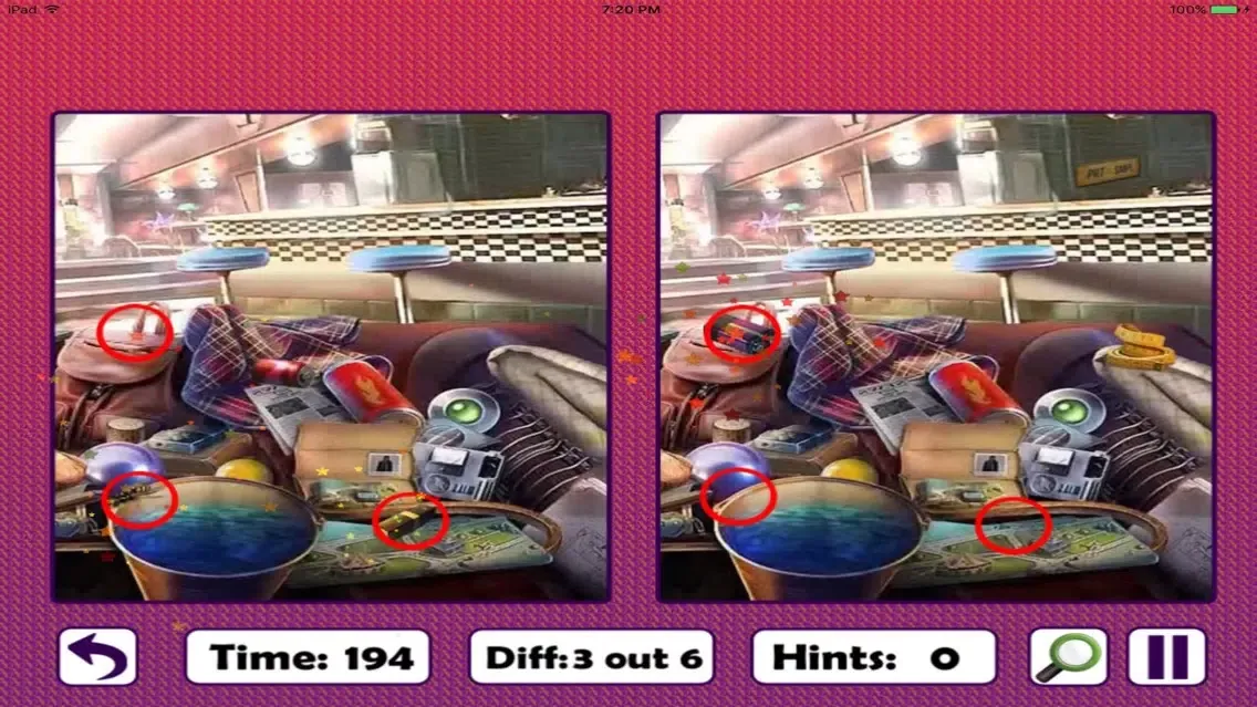 Capturas de tela do Free Hidden Objects: Mix Find The Difference