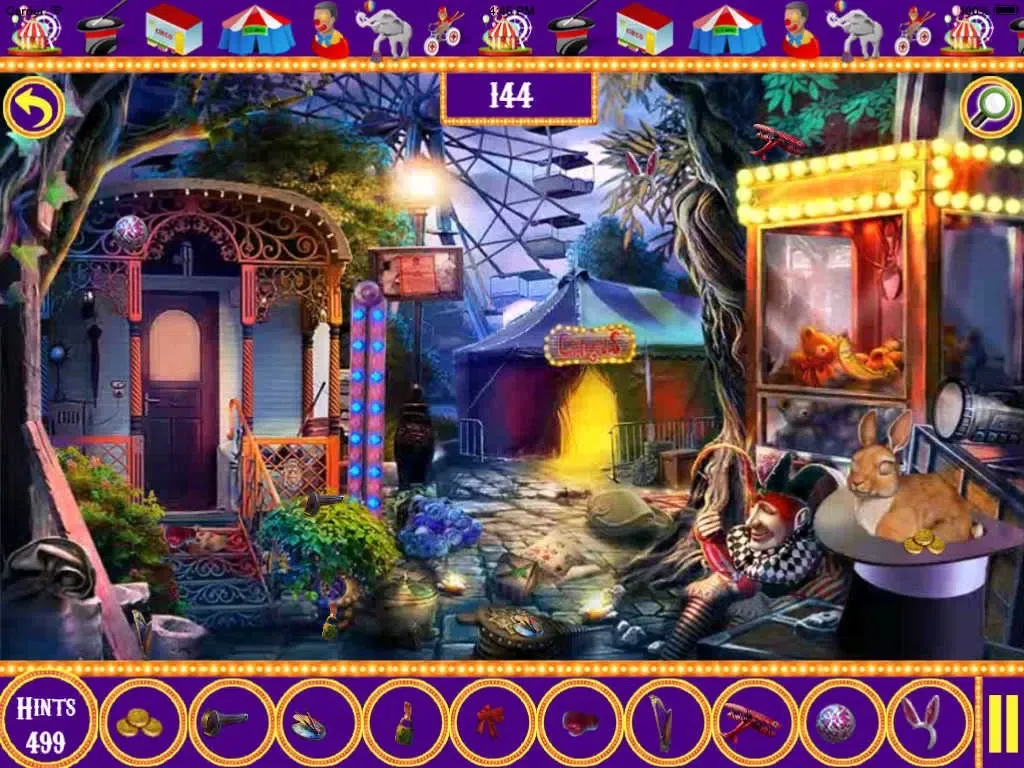 Zrzuty ekranu Hidden Objects:The Great Circus iPad 