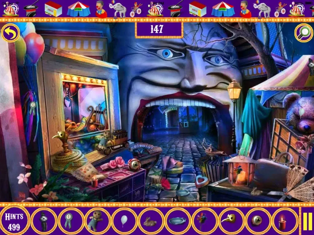 Zrzuty ekranu Hidden Objects:The Great Circus iPad 