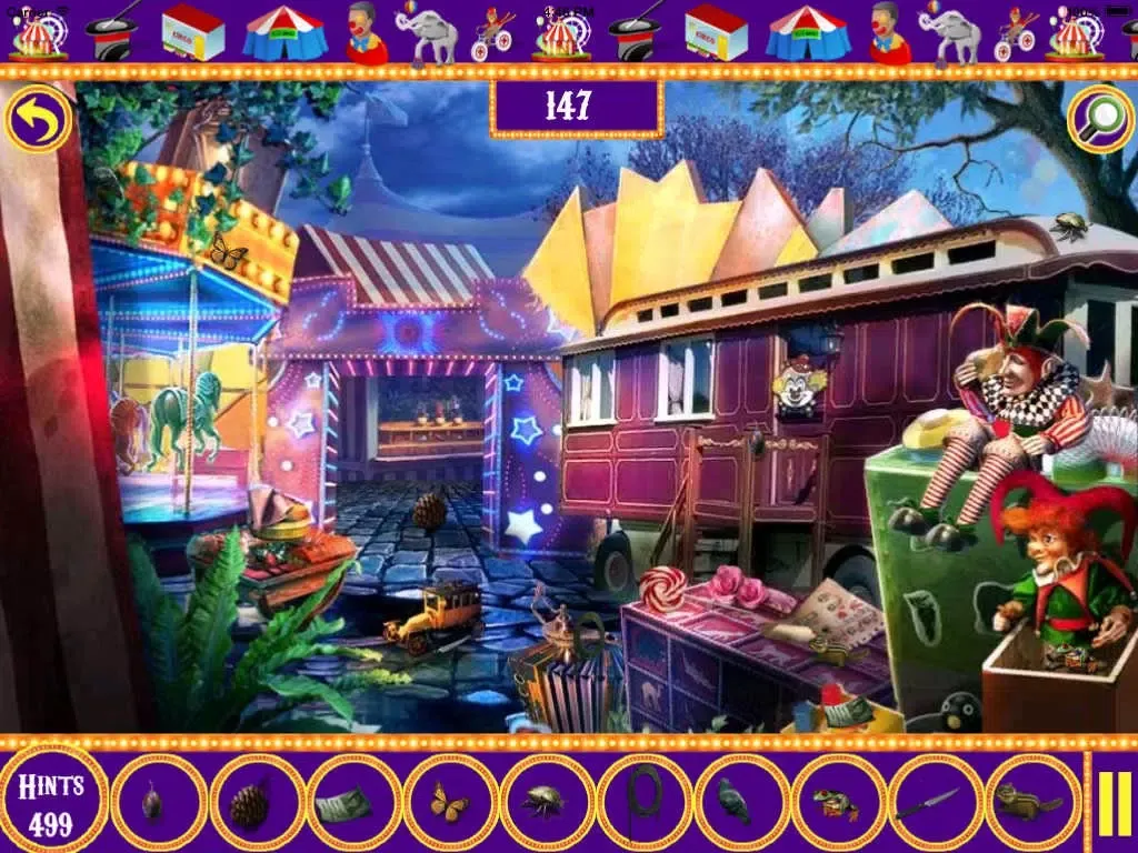 Zrzuty ekranu Hidden Objects:The Great Circus iPad 