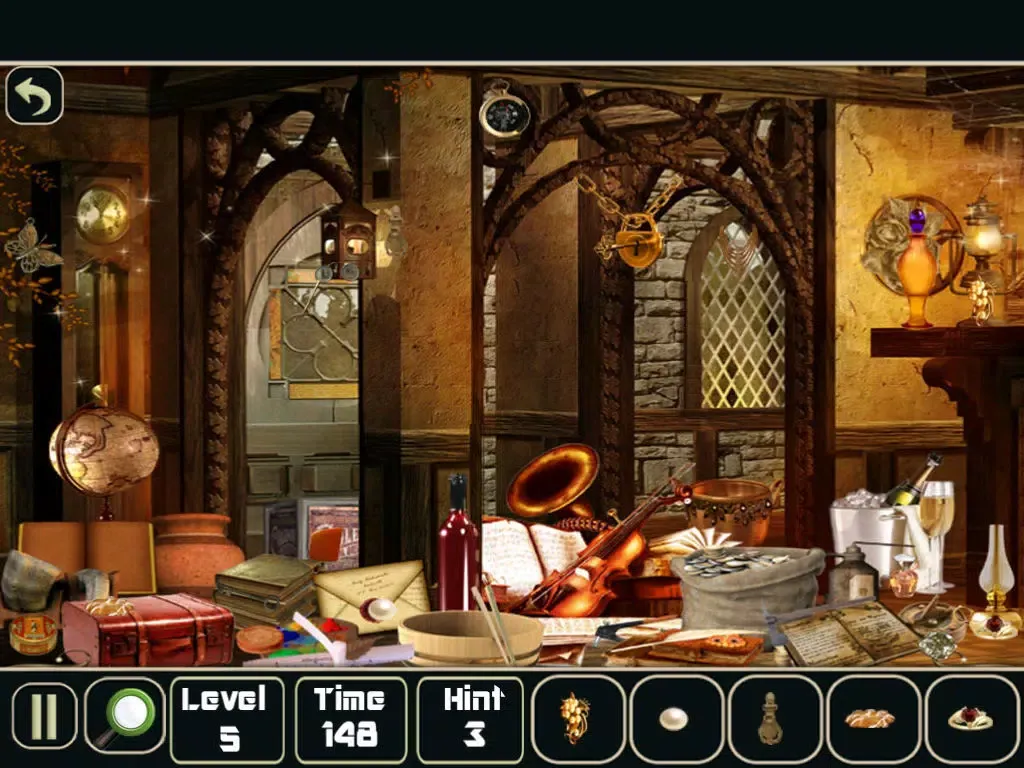 Mystery in Cottage Hidden Objects iPad 应用截图