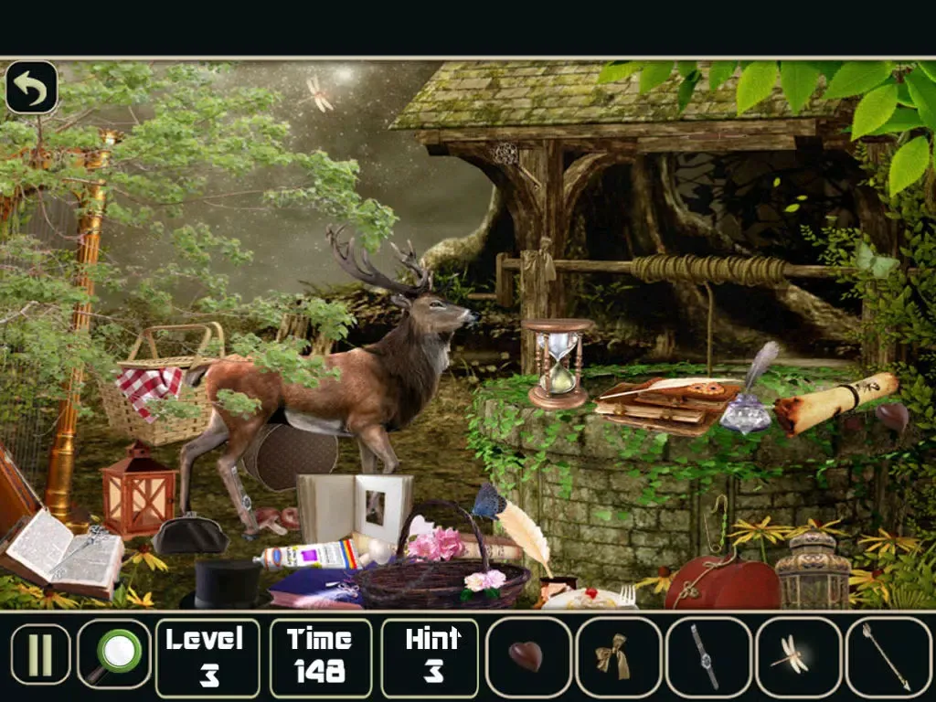 Mystery in Cottage Hidden Objects iPad 应用截图