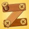 Wood Block Puzzle: Screw Bolts