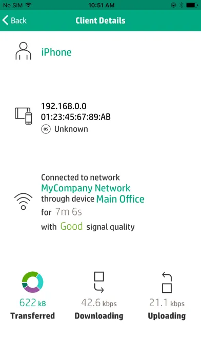 HPE OfficeConnect Wi-Fi Portal應用截圖